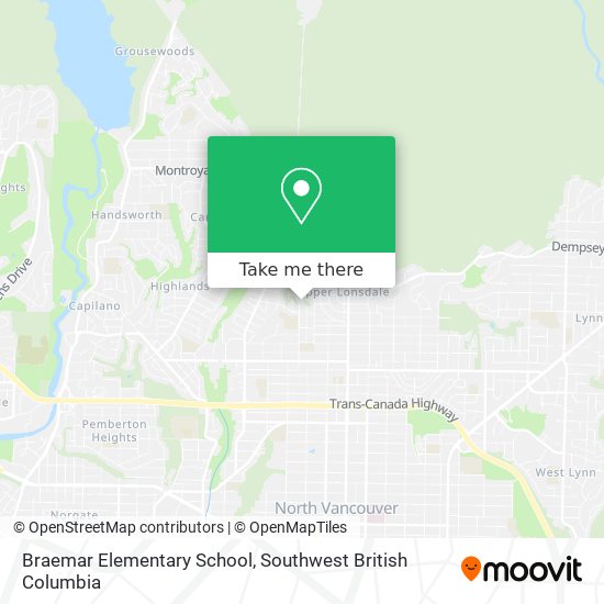 Braemar Elementary School plan