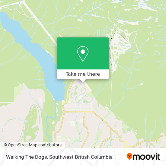 Walking The Dogs map