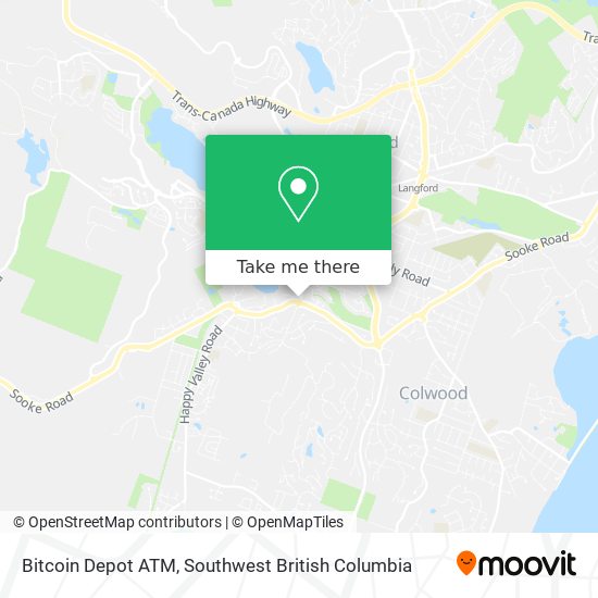 Bitcoin Depot ATM map