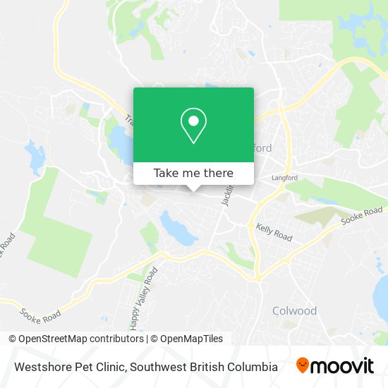 Westshore Pet Clinic map