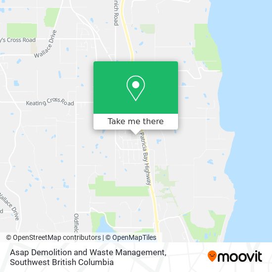 Asap Demolition and Waste Management map