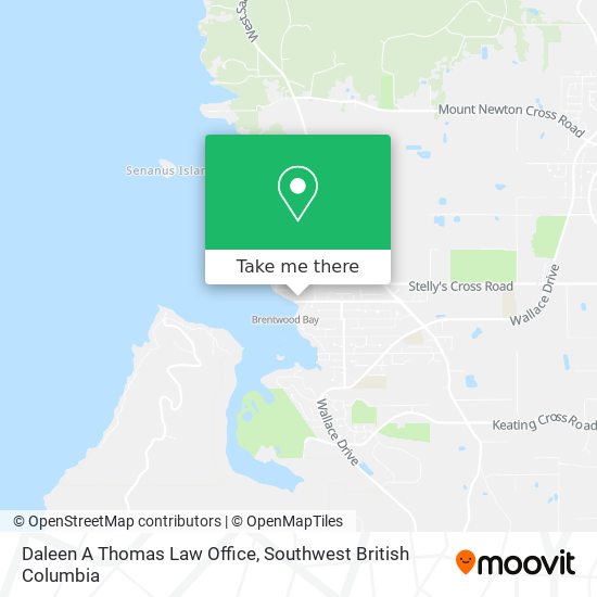 Daleen A Thomas Law Office map