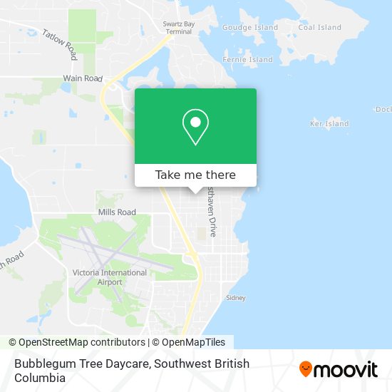 Bubblegum Tree Daycare map