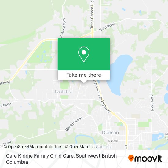 Care Kiddie Family Child Care map