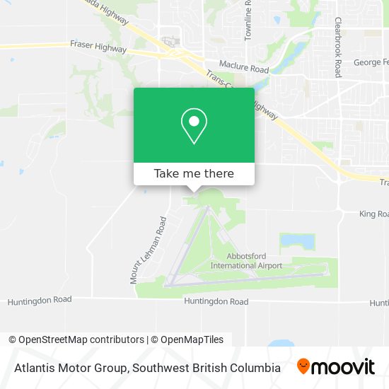 Atlantis Motor Group map