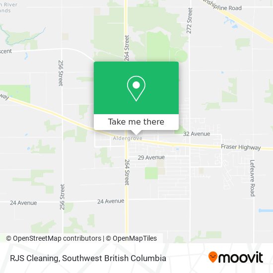 RJS Cleaning map