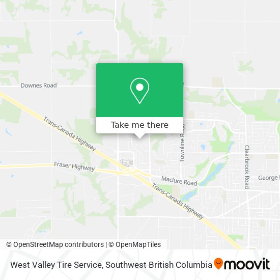 West Valley Tire Service map