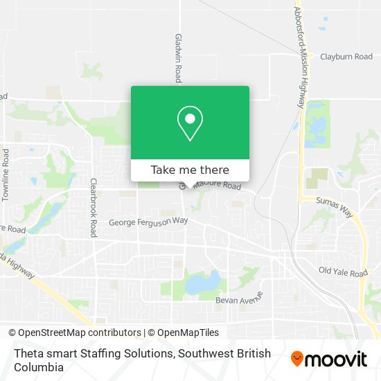 Theta smart Staffing Solutions map