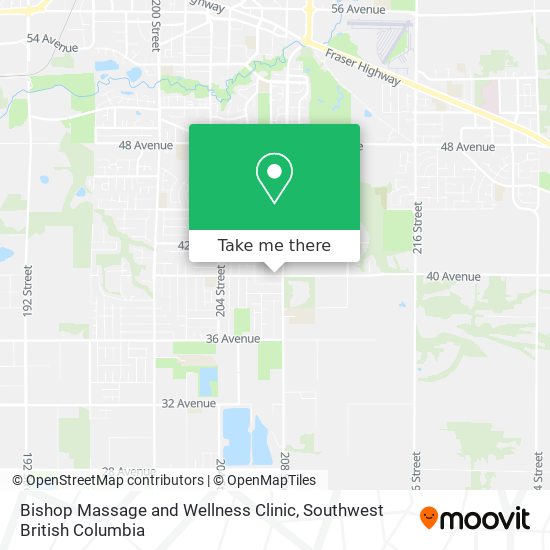 Bishop Massage and Wellness Clinic plan