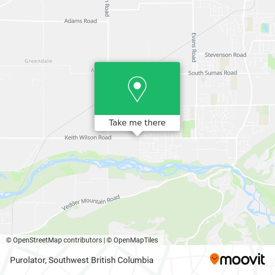 Purolator map