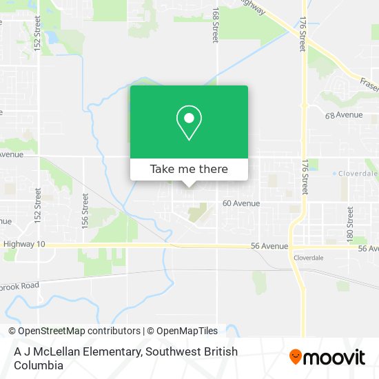 A J McLellan Elementary plan