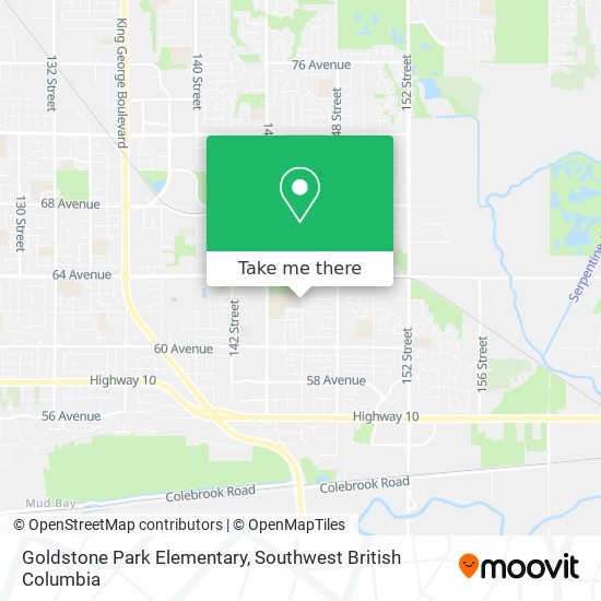 Goldstone Park Elementary map