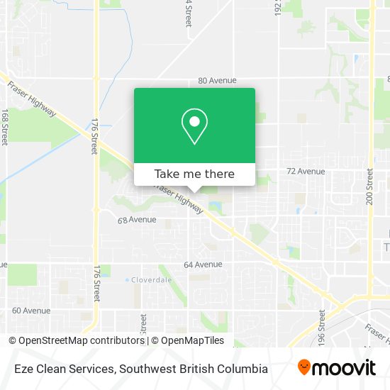 Eze Clean Services map