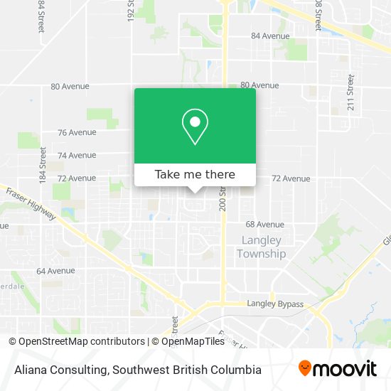 Aliana Consulting map