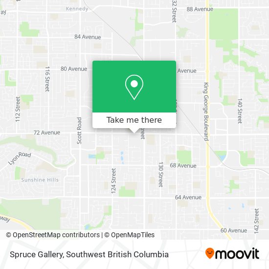 Spruce Gallery map