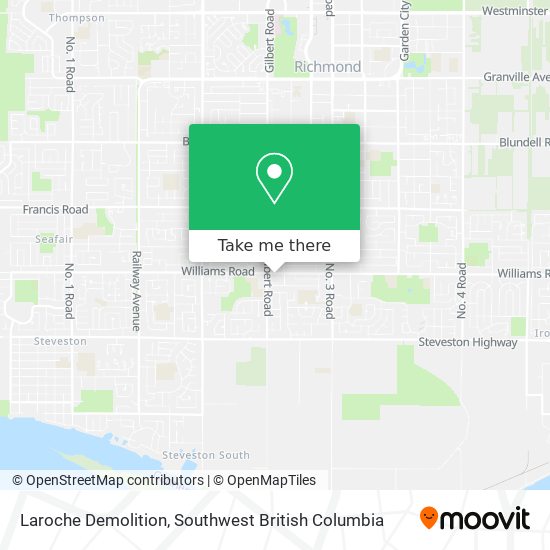 Laroche Demolition map