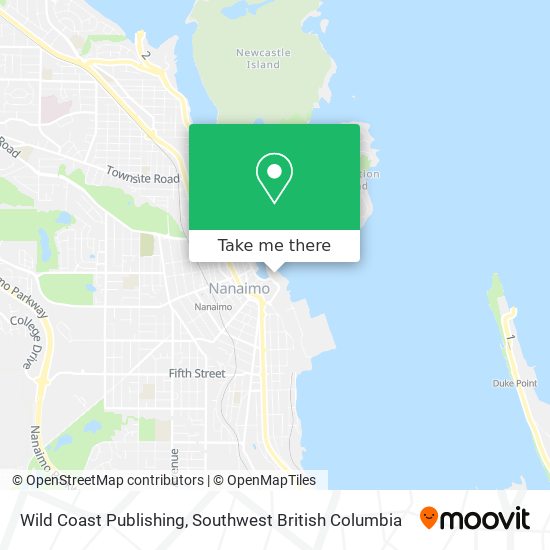 Wild Coast Publishing map