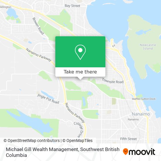 Michael Gill Wealth Management map