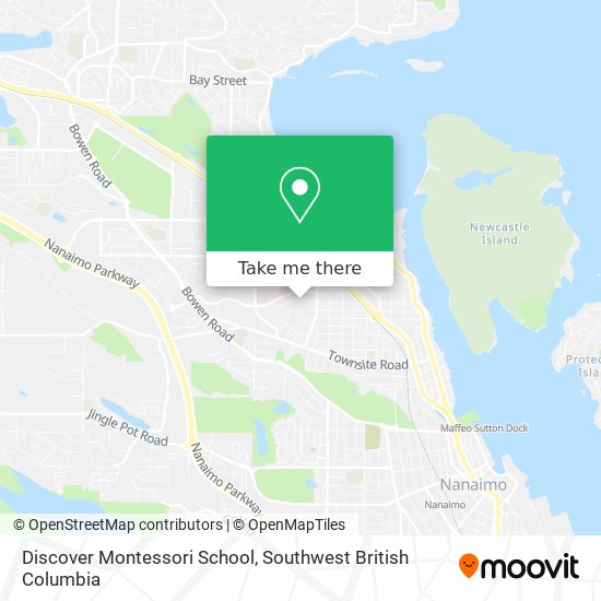 Discover Montessori School map