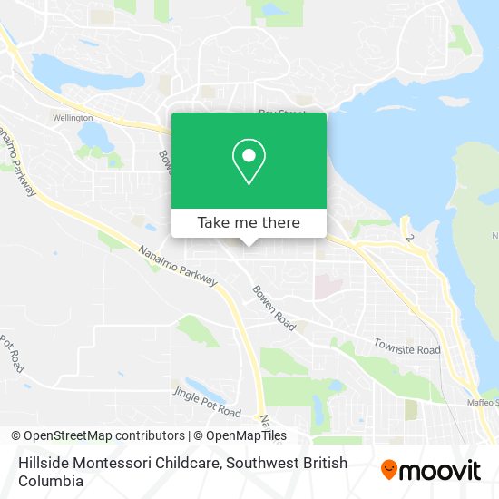 Hillside Montessori Childcare map