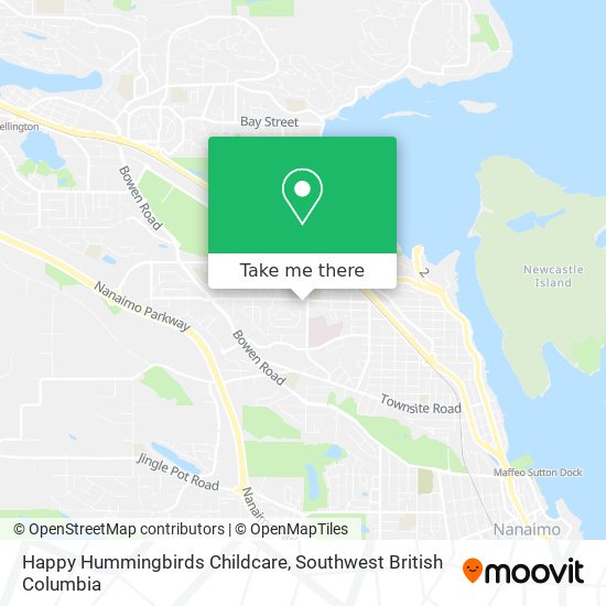 Happy Hummingbirds Childcare map