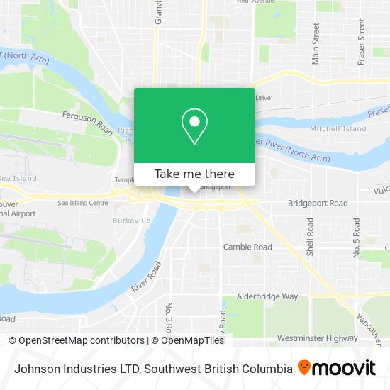 Johnson Industries LTD map