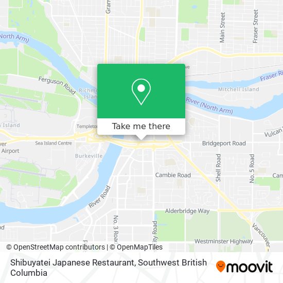 Shibuyatei Japanese Restaurant map