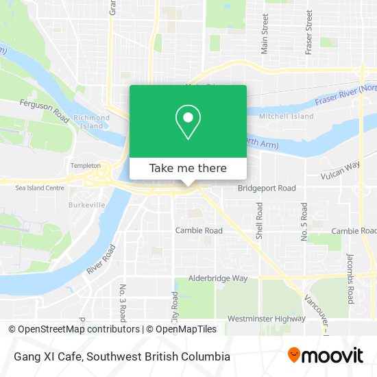 Gang XI Cafe map