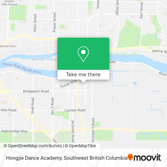 Hongjie Dance Academy map