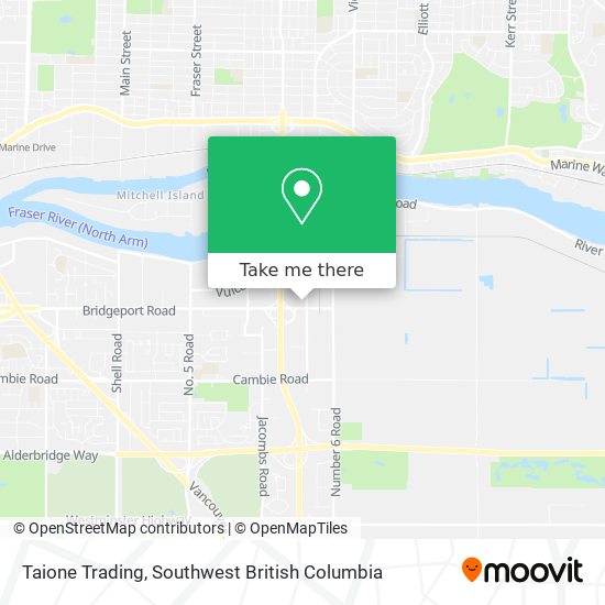 Taione Trading map