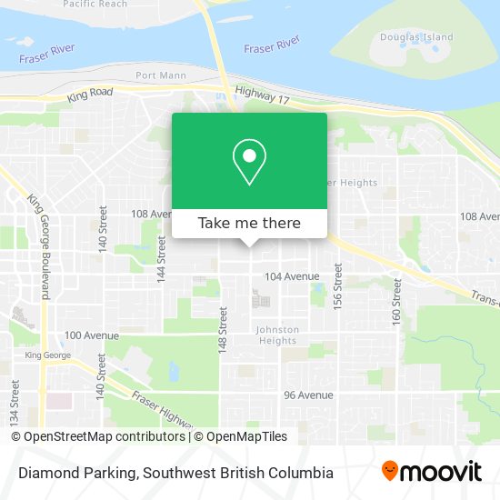 Diamond Parking map