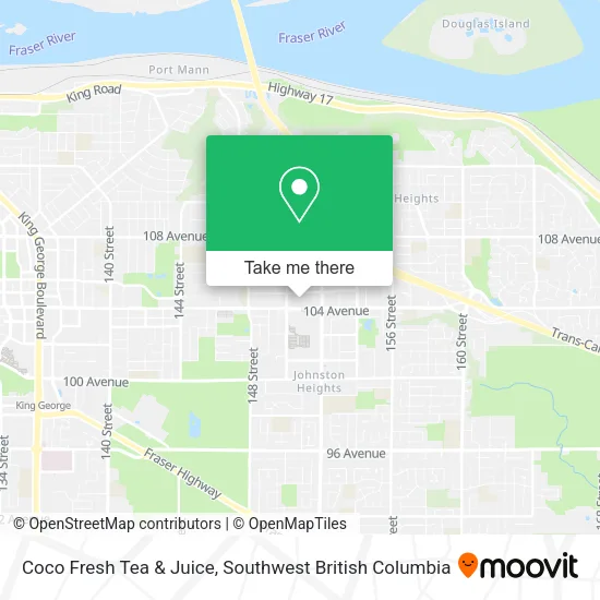 Coco Fresh Tea & Juice map