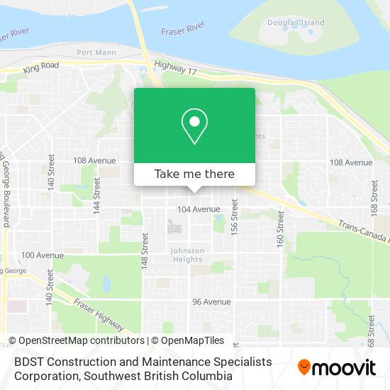 BDST Construction and Maintenance Specialists Corporation map