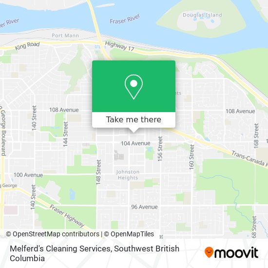 Melferd's Cleaning Services map