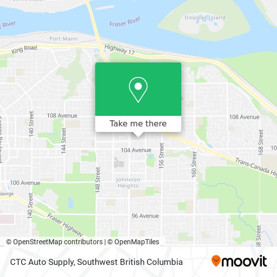 CTC Auto Supply map