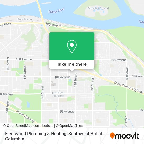 Fleetwood Plumbing & Heating map