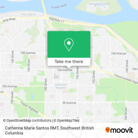 Catherine Marie Santos RMT map