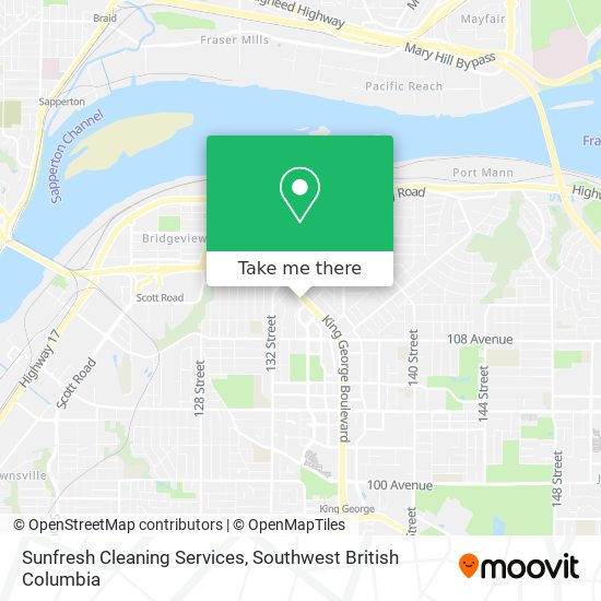 Sunfresh Cleaning Services map