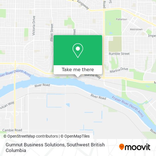 Gumnut Business Solutions map