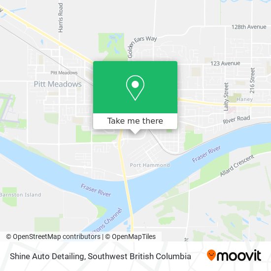 Shine Auto Detailing map