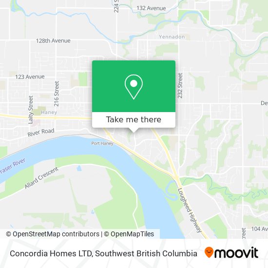 Concordia Homes LTD map