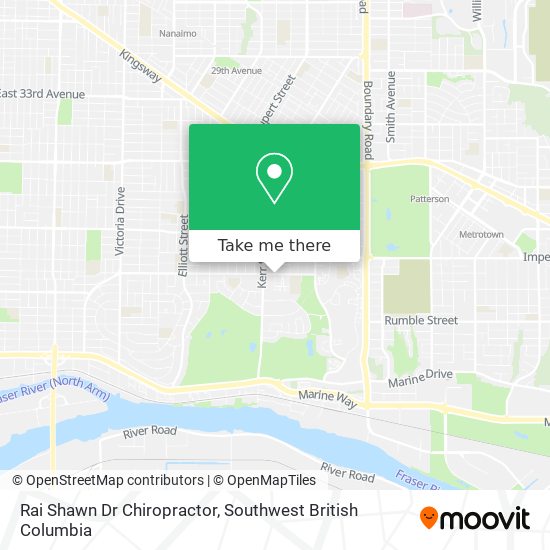 Rai Shawn Dr Chiropractor map