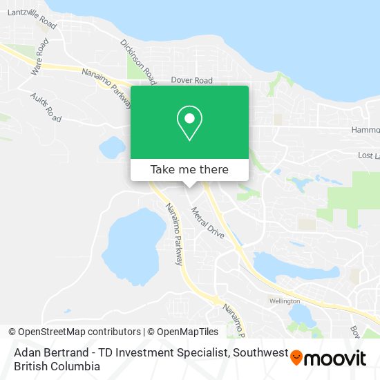 Adan Bertrand - TD Investment Specialist map