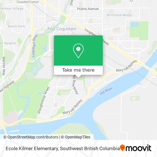 Ecole Kilmer Elementary map