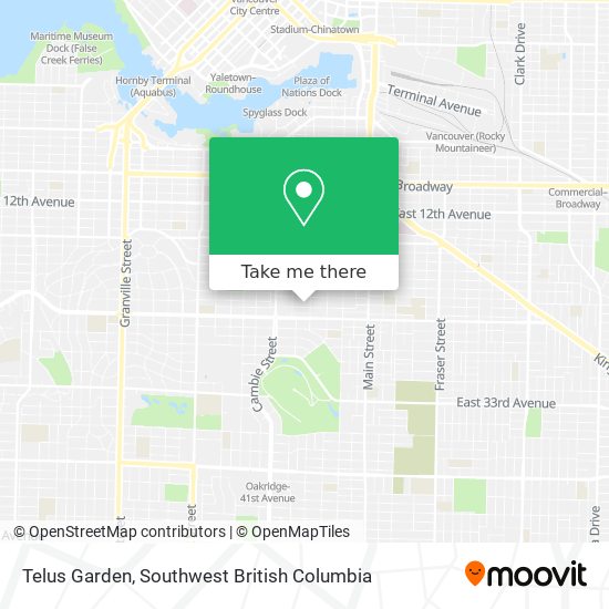 Telus Garden map