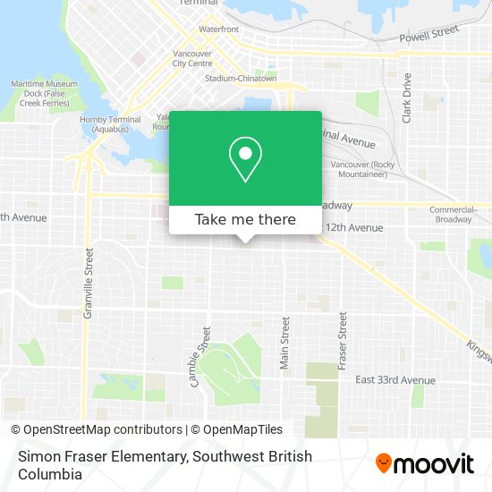 Simon Fraser Elementary plan