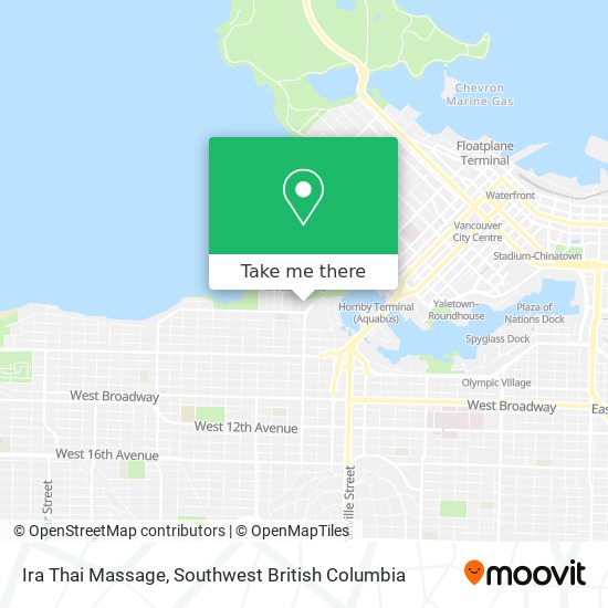 Ira Thai Massage map