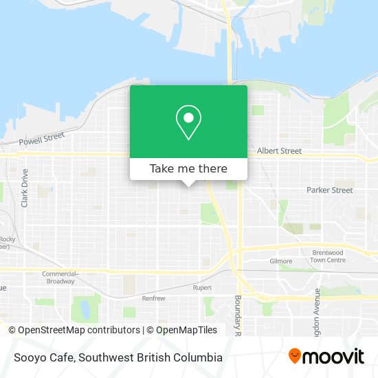 Sooyo Cafe map