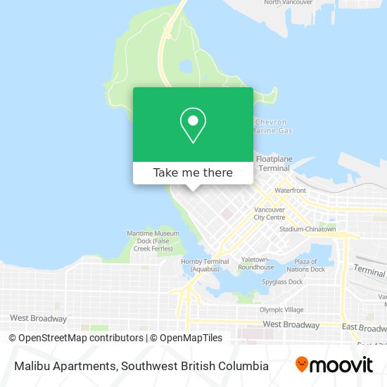Malibu Apartments plan