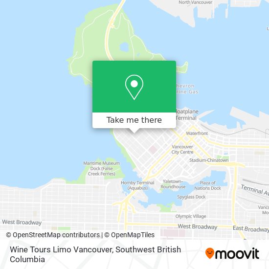 Wine Tours Limo Vancouver plan